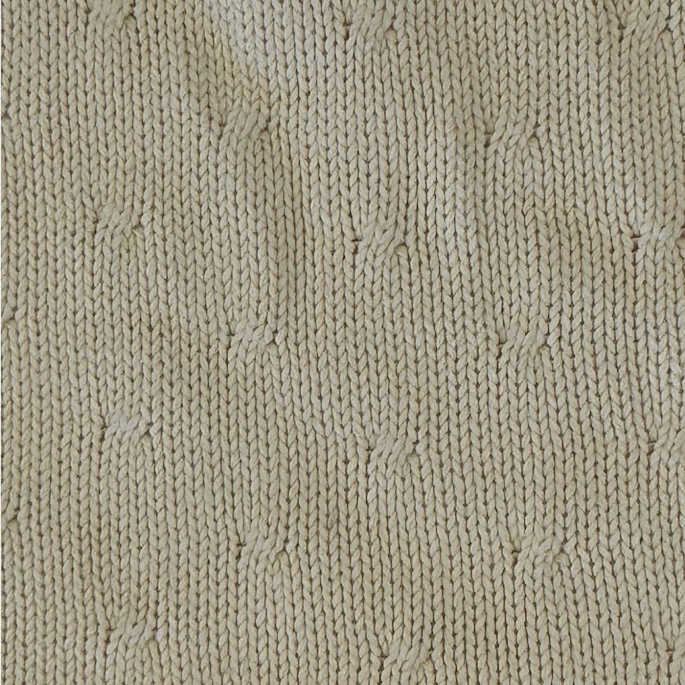Vintage Parker of Vienna Mens Spring Sweater M L 100% Cotton Yellow Excellent - Picture 3 of 7